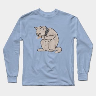 Cat and Catnip Long Sleeve T-Shirt